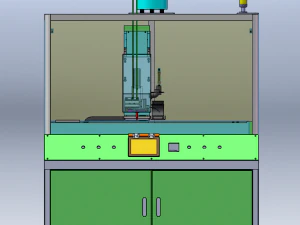 Plastic Hot Melt Embedding Machine 3D Model