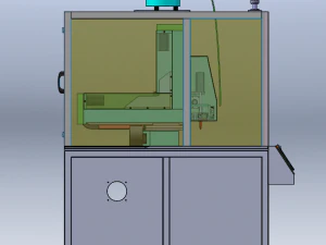 Plastic Hot Melt Embedding Machine 3D Model