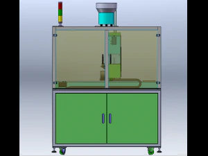 Plastic Hot Melt Embedding Machine 3D Model