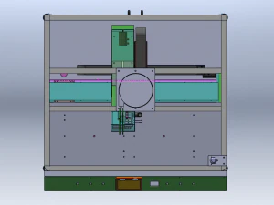 Plastic Hot Melt Embedding Machine 3D Model