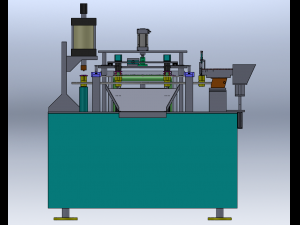 Automatic Locking Cap Assembly Riveting Machine Modèle 3D