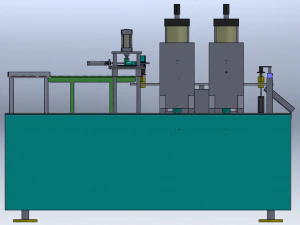 Automatic Locking Cap Assembly Riveting Machine 3D Model