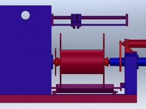 Dual Channel Self-Wrapping Machine 3D Модель