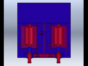 Dual Channel Self-Wrapping Machine 3D Модель