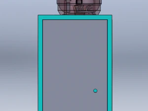 Outer Bag Heat Sealing Vacuum Packaging Machine 3D Model