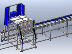 Fully Automatic Hot Foil Stamping Machine 3D Model