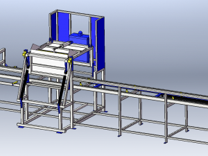 Fully Automatic Hot Foil Stamping Machine Model 3D