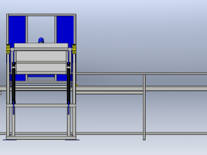 Fully Automatic Hot Foil Stamping Machine Model 3D