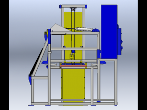 Fully Automatic Hot Foil Stamping Machine Model 3D