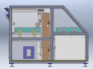 Diaper Packaging Sealing Machine 3D Model