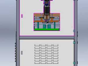 Diaper Packaging Sealing Machine 3D Model