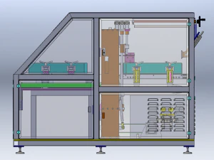 Diaper Packaging Sealing Machine 3D Model