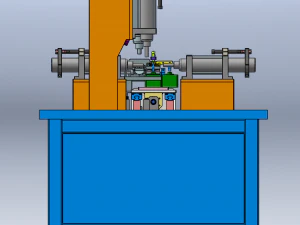 Milling Machine 3D Model