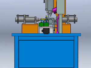Milling Machine 3D Model