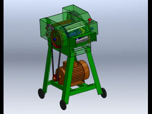 Grass shredder 3D Model