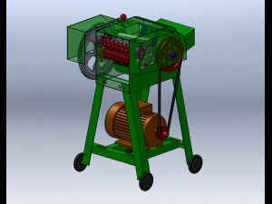 Grass shredder 3D Model