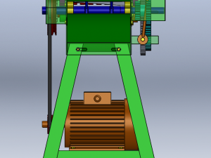 Grass shredder Model 3D