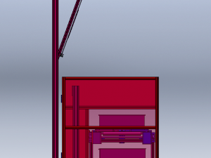 Double-Layer High-Speed Chain Conveyor Line 3D Model