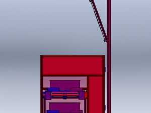 Double-Layer High-Speed Chain Conveyor Line 3D Model