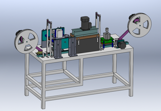 IC Transfer Printing Machine 3D मॉडल .c4d .max .obj .3ds .fbx .stl .blend 