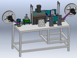 IC Transfer Printing Machine 3D Model