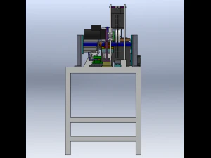 IC Transfer Printing Machine 3D Model