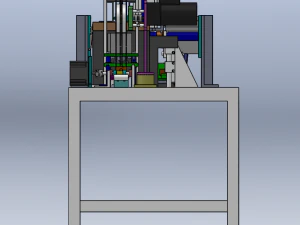 IC Transfer Printing Machine 3D Model
