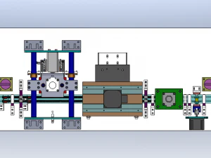 IC Transfer Printing Machine 3D Model