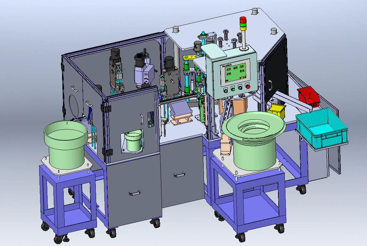 Protective Device Welding Machine 3D Model .c4d .max .obj .3ds .fbx .stl .blend 