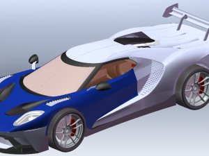 FD GT1 3D मॉडल