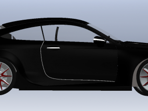 Mercedes Car Model 3D