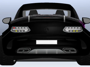 Mercedes Car 3D Model