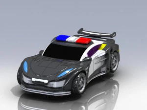 Carro Transformadores Modelo 3D