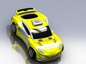 Transformers Car Model 3D