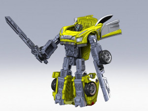 Transformers Car Model 3D