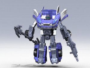 Transformers Car Model 3D