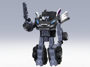 Transformers Car Model 3D