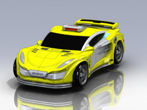 Transformers Car Model 3D
