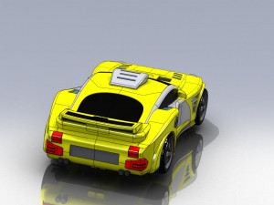 Transformers Car Model 3D