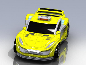 Transformers Car Model 3D