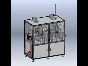 Fully Automatic SMT Coating Machine 3D Model