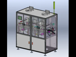 Fully Automatic SMT Coating Machine 3D Model