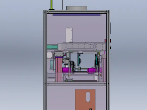 Fully Automatic SMT Coating Machine 3D Model
