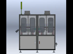 Fully Automatic SMT Coating Machine 3D Model