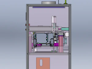 Fully Automatic SMT Coating Machine 3D Model