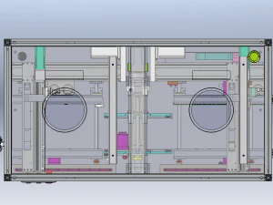 Fully Automatic SMT Coating Machine 3D Model