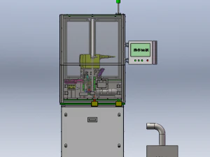 Label Marking Machine 3D Model