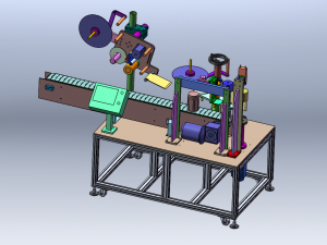 Labeling Machine 3D Model