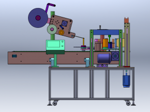 Labeling Machine 3D Model