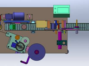 Labeling Machine 3D Model